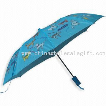 Promoção guarda-chuva com capa de poliéster 170T