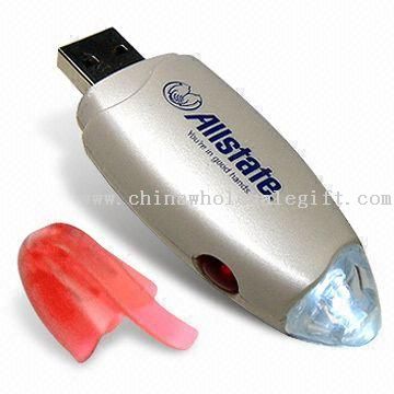 USB LED Torch with Rechargeable Battery
