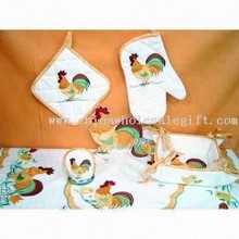 Coq de décoration, comprend four gant manique, corbeille à pain images