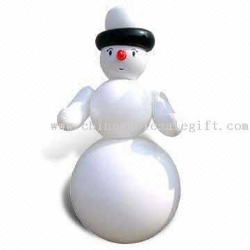 Boneco de neve inflável para a decoração de Natal