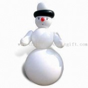 Bonhomme de neige gonflable pour la décoration de Noël images