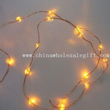 Ornamento di Natale con sorgente di luce LED