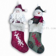 21-inch Christmas Stockings, Available in Red/Green Color images