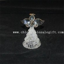 Angel diseñado Navidad ornamento de cristal images