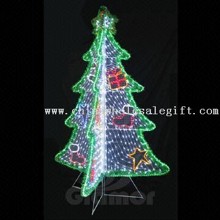 Adorno LED verde luz, disponible en el diseño de árbol de Navidad images