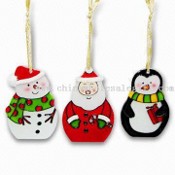 Painting Glass Christmas Ornament images