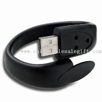 6MB to16G Wristband USB Driver Wristband USB/USB Flash, 64MB to 16G, Can be Used as Christmas and X-mas Gifts