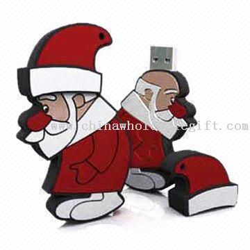 Christmas USB 2.0 Flash Drive with Bootable Function