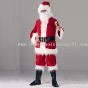 Polyester Santa Claus Costume images