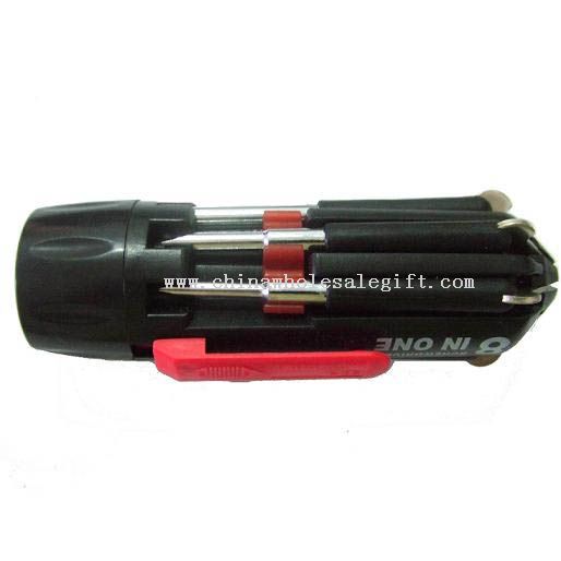 4 LED multi tournevis funcion torche