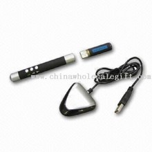 Laser Pointer with USB Plug-and play Powerpoint Remote Laser Point Presenter & USB Flash Drives images