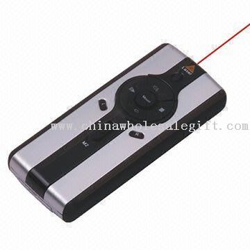 Wireless Presenter Mouse şi indicator Laser cu Page Up/jos funcţie şi 2.4GHz RF frecvenţa