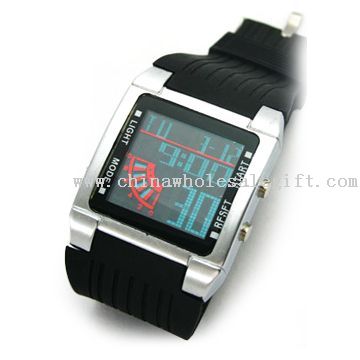 Promotional Digital Watch with Alloy Watch Case