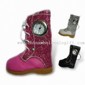 Mini Snow Boot Uhr mit Keychain small picture