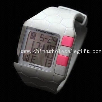 Watch with Digital LCD Screen and Water Resistant