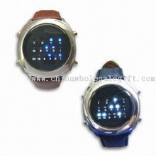 Binární LED hodinky s nastavitelným alarmem images
