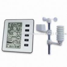Pro Wireless Weather Stations con gran pantalla LCD images