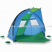 Tenda pantai dengan UV Coating images