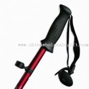 Three-section Walking Stick with Plastic Handle images