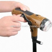 Unique Walking Stick with Flashlight and Warning Function images