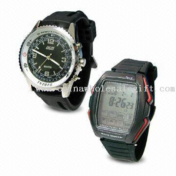 Dálkové ovládání digitální hodinky s dotykovým displejem a LCD displej