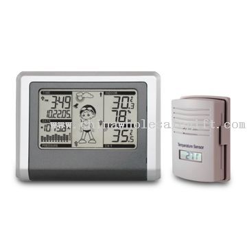 Wireless Weather Station Connects upto 3 Wireless Sensor WH3