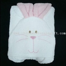 Hooded Bunny Beach Towel images