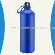 1,000ml Aluminum Sports Bottle with Screw Stopper and Carabiner images