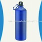 1,000ml Aluminum Sports Bottle with Screw Stopper and Carabiner small picture