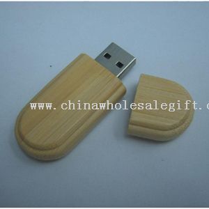 Wooden usb flash drive