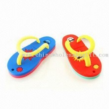 Flip Flop utformade PVC USB blixt driva images