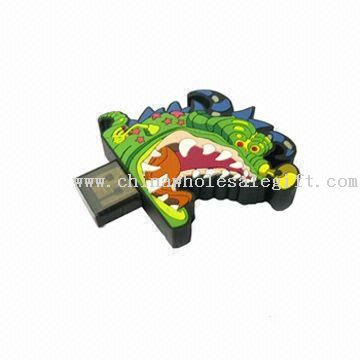 PVC USB Flash Drive med Monster Design