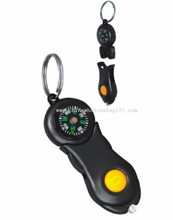 W lumière LED keychain / compass images