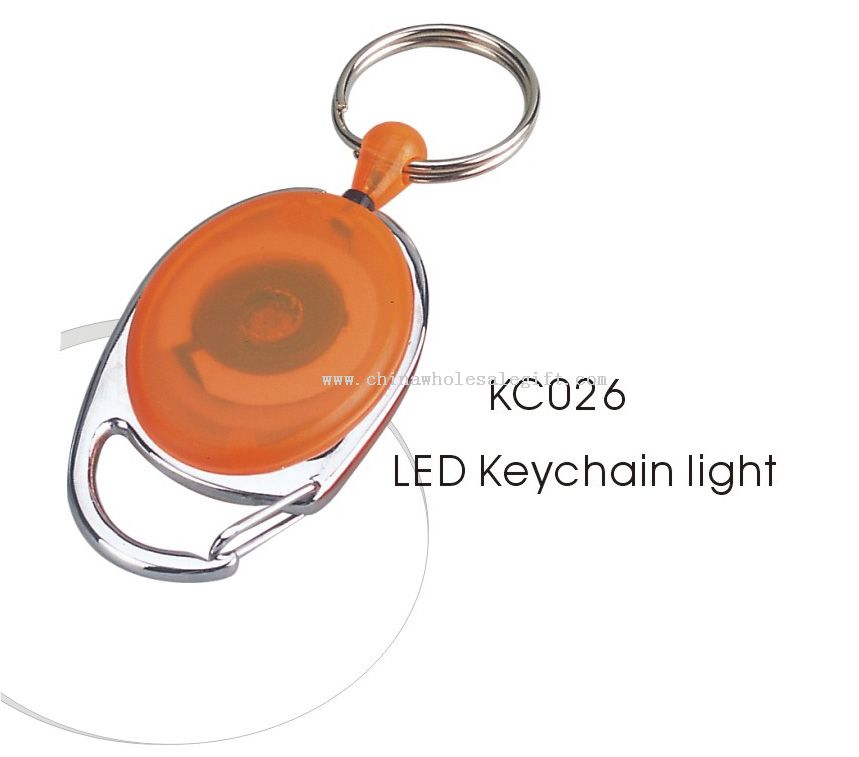 LED lumina keychain