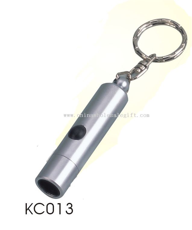 LED metal keychain light