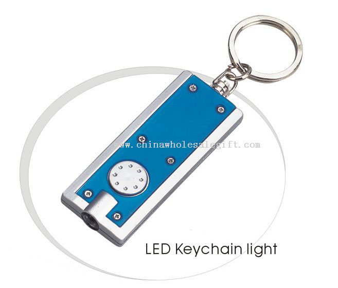 Puzzle keychain LED