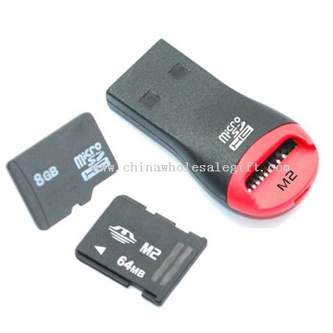 M2/MicroSD Lector de tarjetas