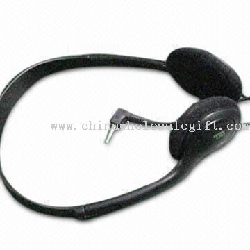 Headphone stereo dengan PP ikat kepala dan IMP 32 Ohm