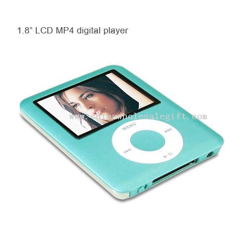 1,8" LCD MP4 player de vídeo digital