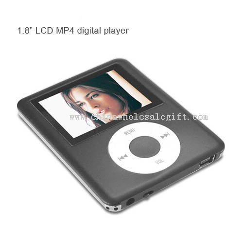 1,8" LCD MP4 player de vídeo digital