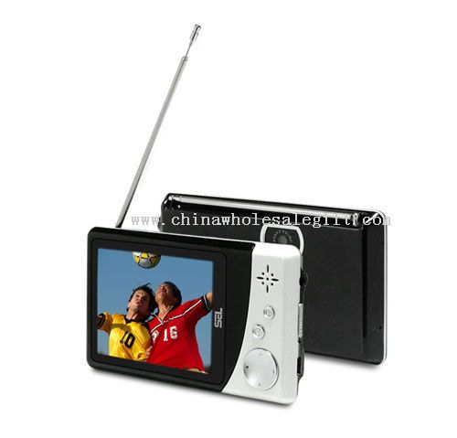 2,8" LCD MP4 player de vídeo digital com função de TV analógica