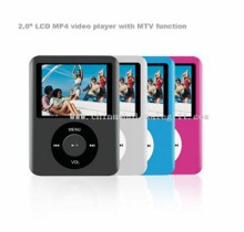 2.0” LCD MP4 video player with MTV function images