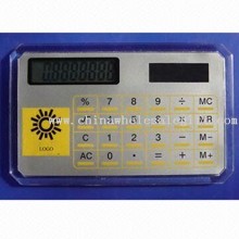 Solar Power Eight Digits Calculator with Memory Calculation images