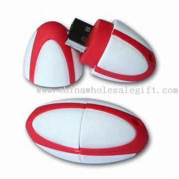 Oval, em forma de USB Flash Drives