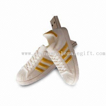 Promotional USB Flash Drive with Shoe Design and Up to 16GB Capacity