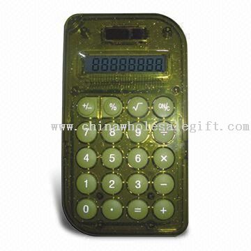 8-digit Battery and Solar Powered Office Calculator