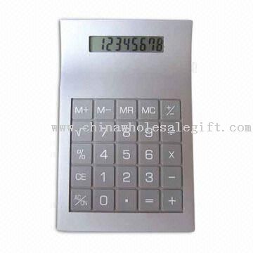 8 dígitos de la calculadora de escritorio