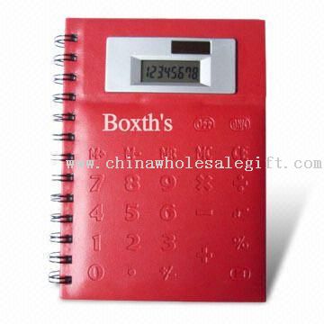 8-cyfrowy PVC/PU Notebook kalkulator