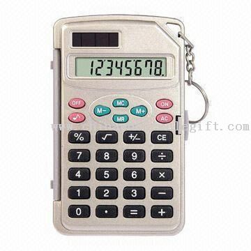 Восемь цифр карманный калькулятор