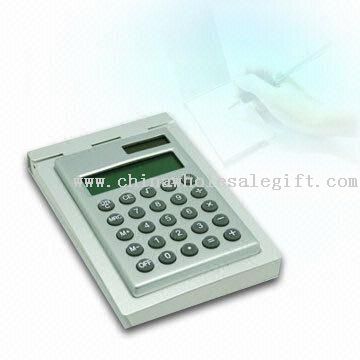 Calculator mini cu Notepad integrat şi opt cifre